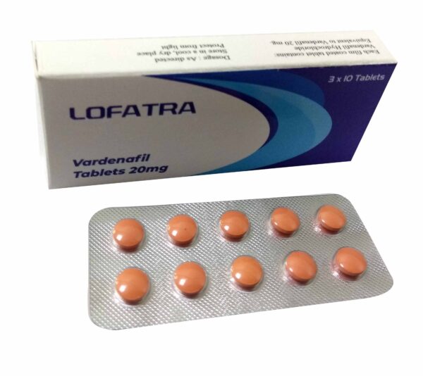 Lofatra (Vardenafil) 20mg (10 Tablet/s)