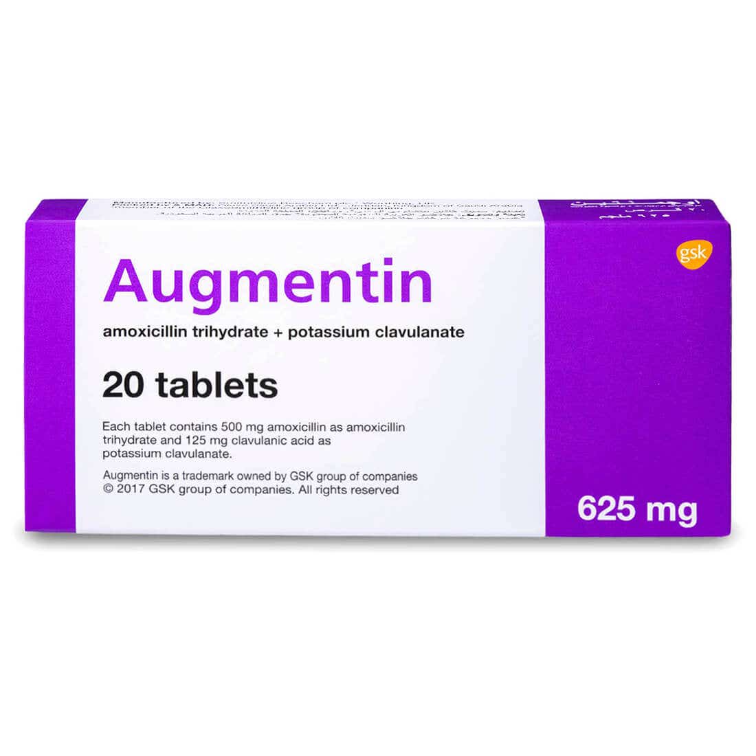 Augmentin 375 500 125gm 30 Tablet s 