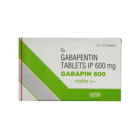Gabapin 600 mg Gabapentin (pack of 30 tablets)